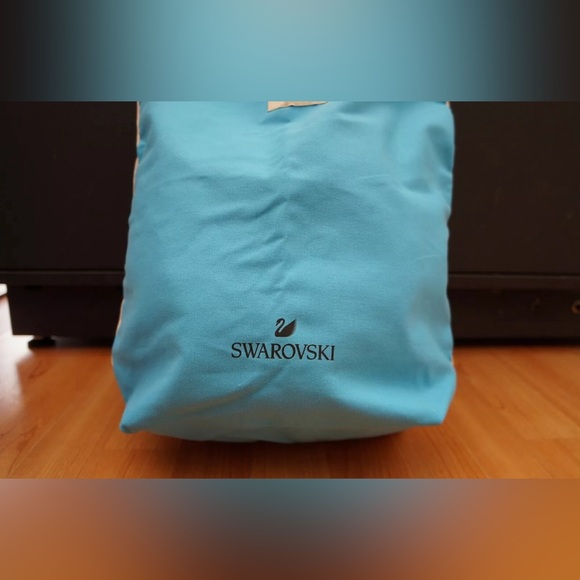 Swarovski What’s Your Fortune? Crystal Canvas Tote Bag Brand New - Picture 3 of 5